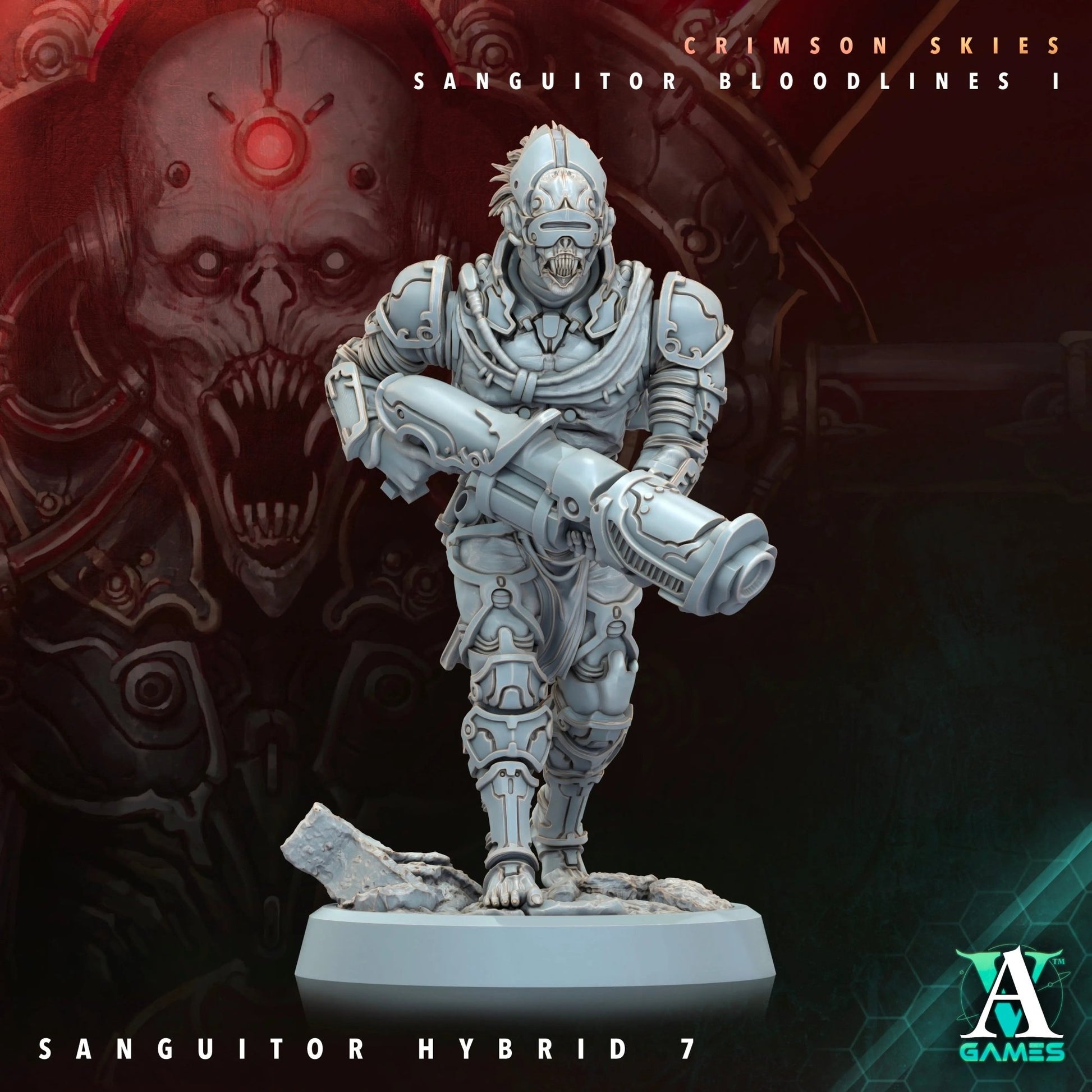 Sanguitor Bloodlords - Sanguitor Bloodlines - STL Bundle - Archvillain Games