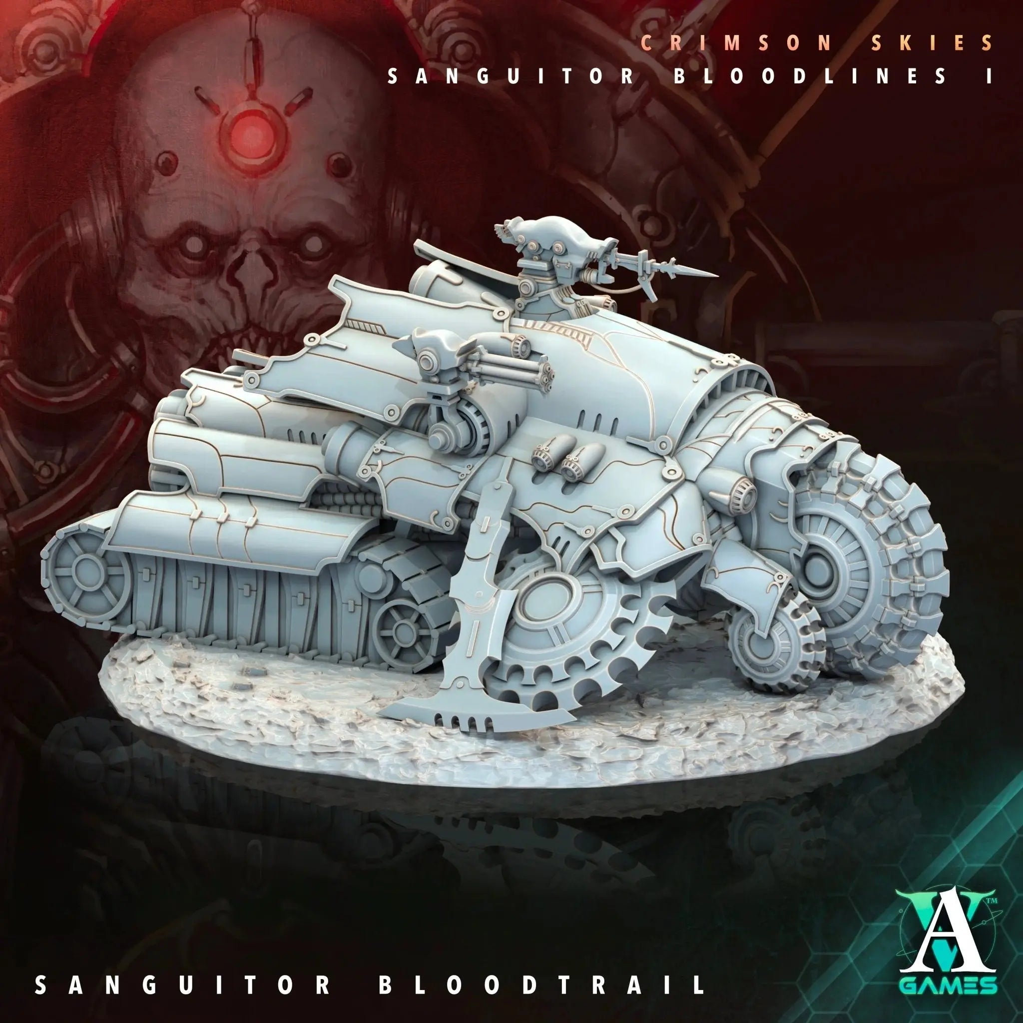 Sanguitor Bloodlords - Sanguitor Bloodlines - STL Bundle - Archvillain Games