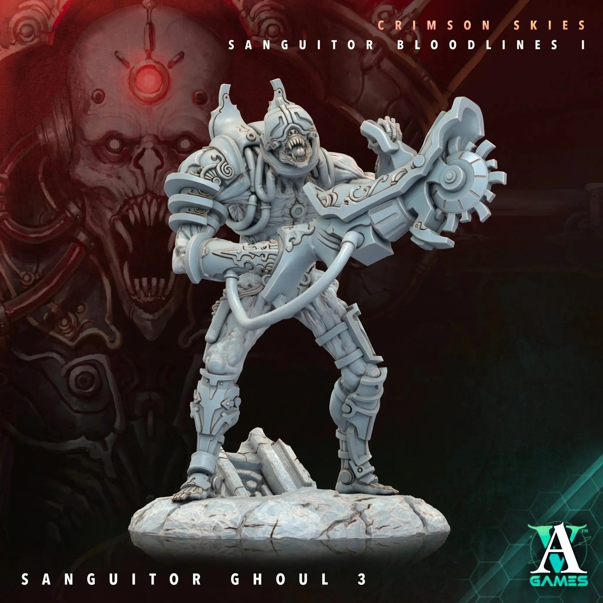 Sanguitor Bloodlords - Sanguitor Bloodlines - STL Bundle - Archvillain Games