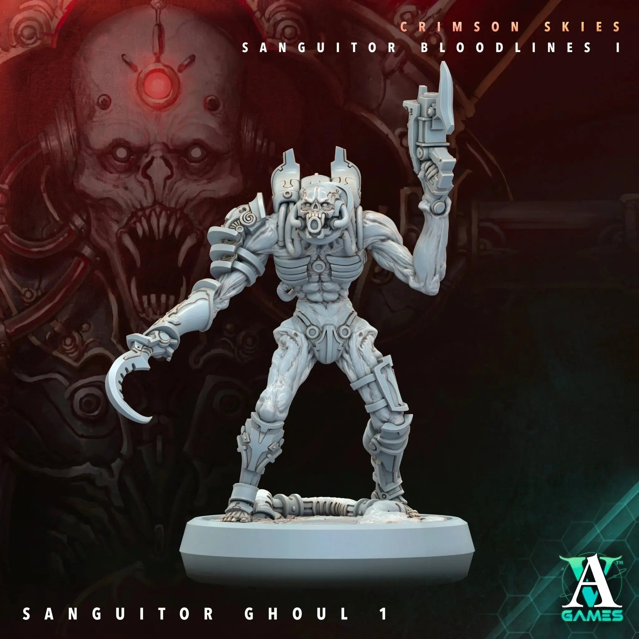 Sanguitor Bloodlords - Sanguitor Bloodlines - STL Bundle - Archvillain Games