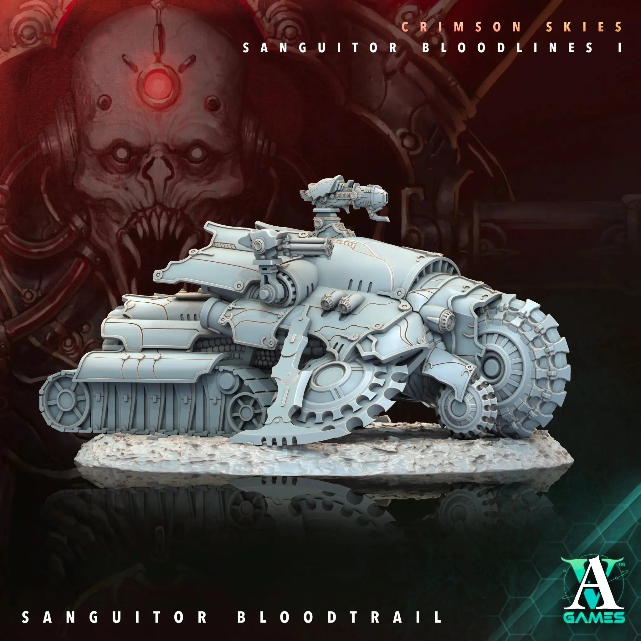 Sanguitor Bloodlords - Sanguitor Bloodlines - STL Bundle - Archvillain Games