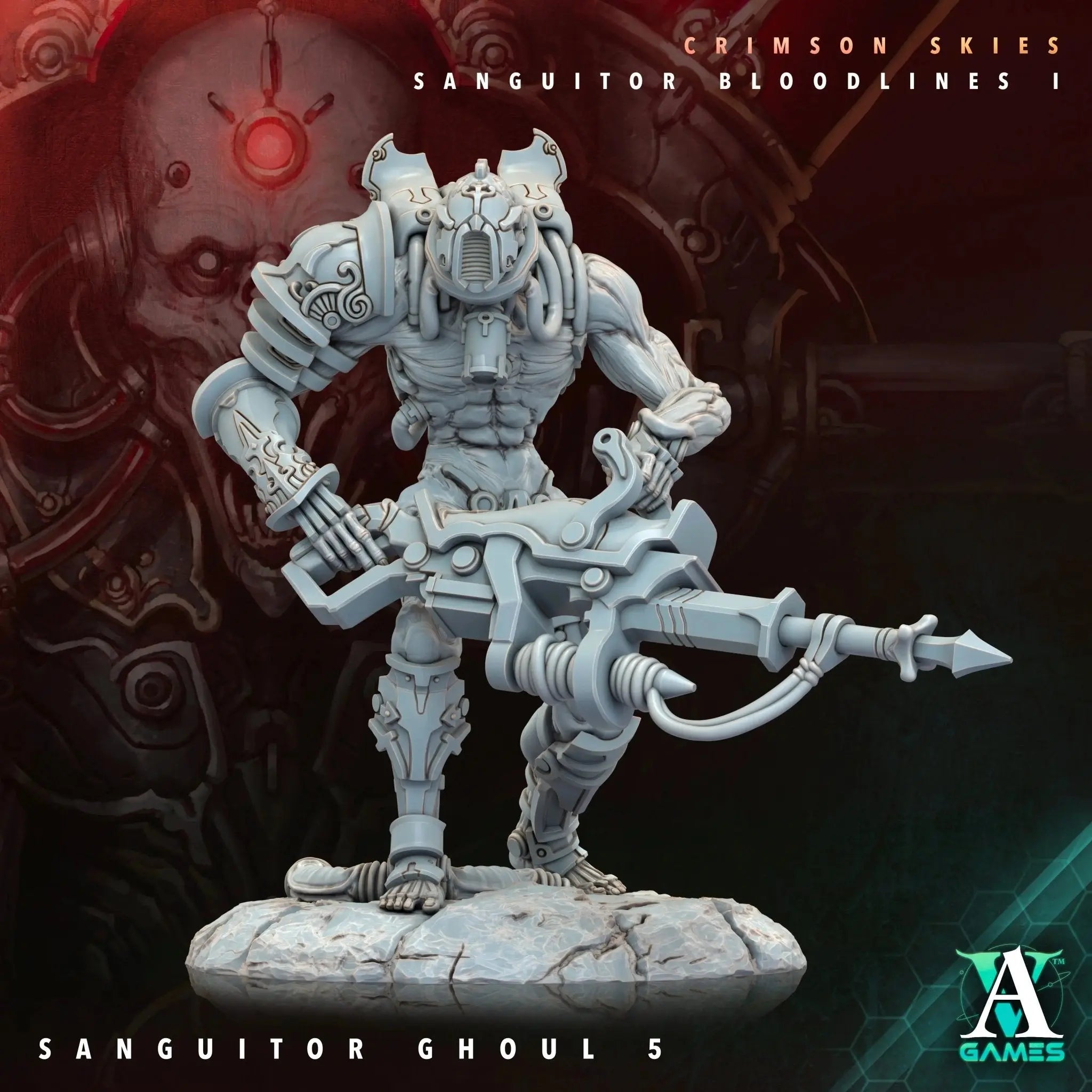 Sanguitor Bloodlords - Sanguitor Bloodlines - STL Bundle - Archvillain Games