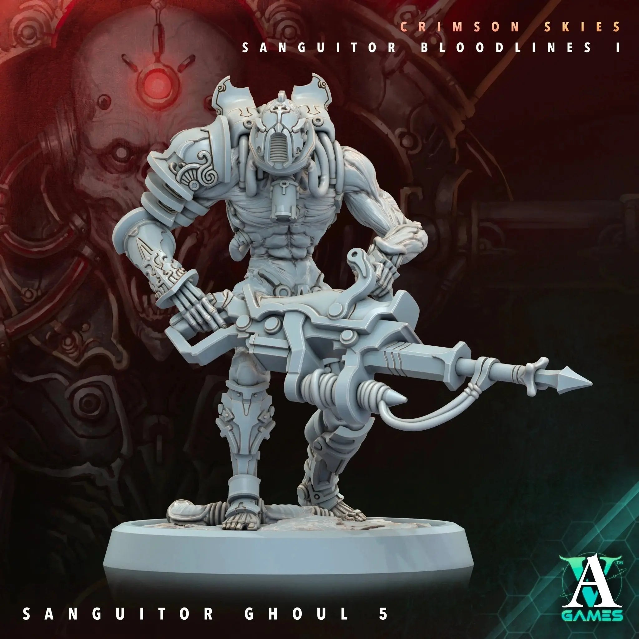 Sanguitor Bloodlords - Sanguitor Bloodlines - STL Bundle - Archvillain Games