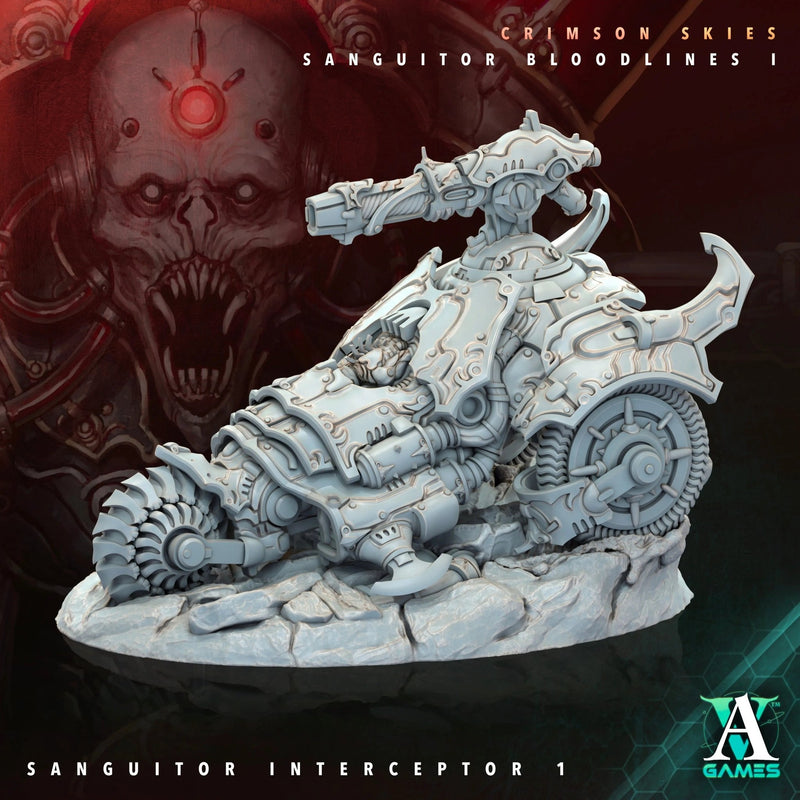 Sanguitor Bloodlords - Sanguitor Bloodlines - STL Bundle - Archvillain Games