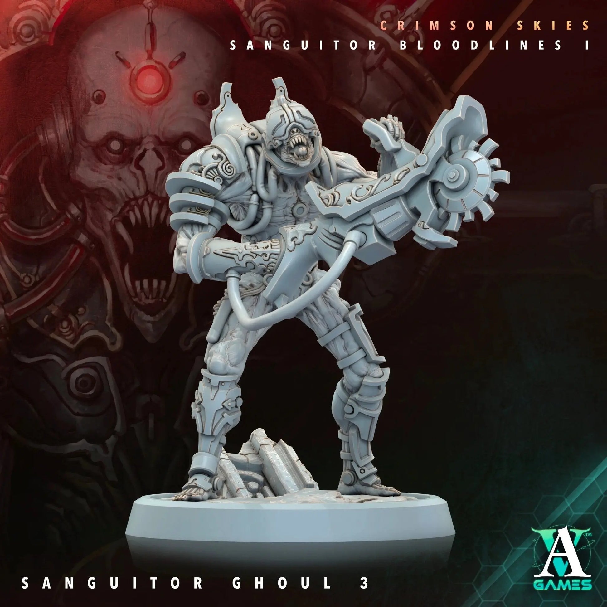 Sanguitor Bloodlords - Sanguitor Bloodlines - STL Bundle - Archvillain Games