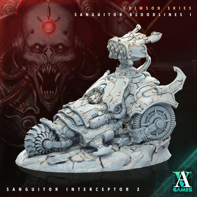 Sanguitor Bloodlords - Sanguitor Bloodlines - STL Bundle - Archvillain Games