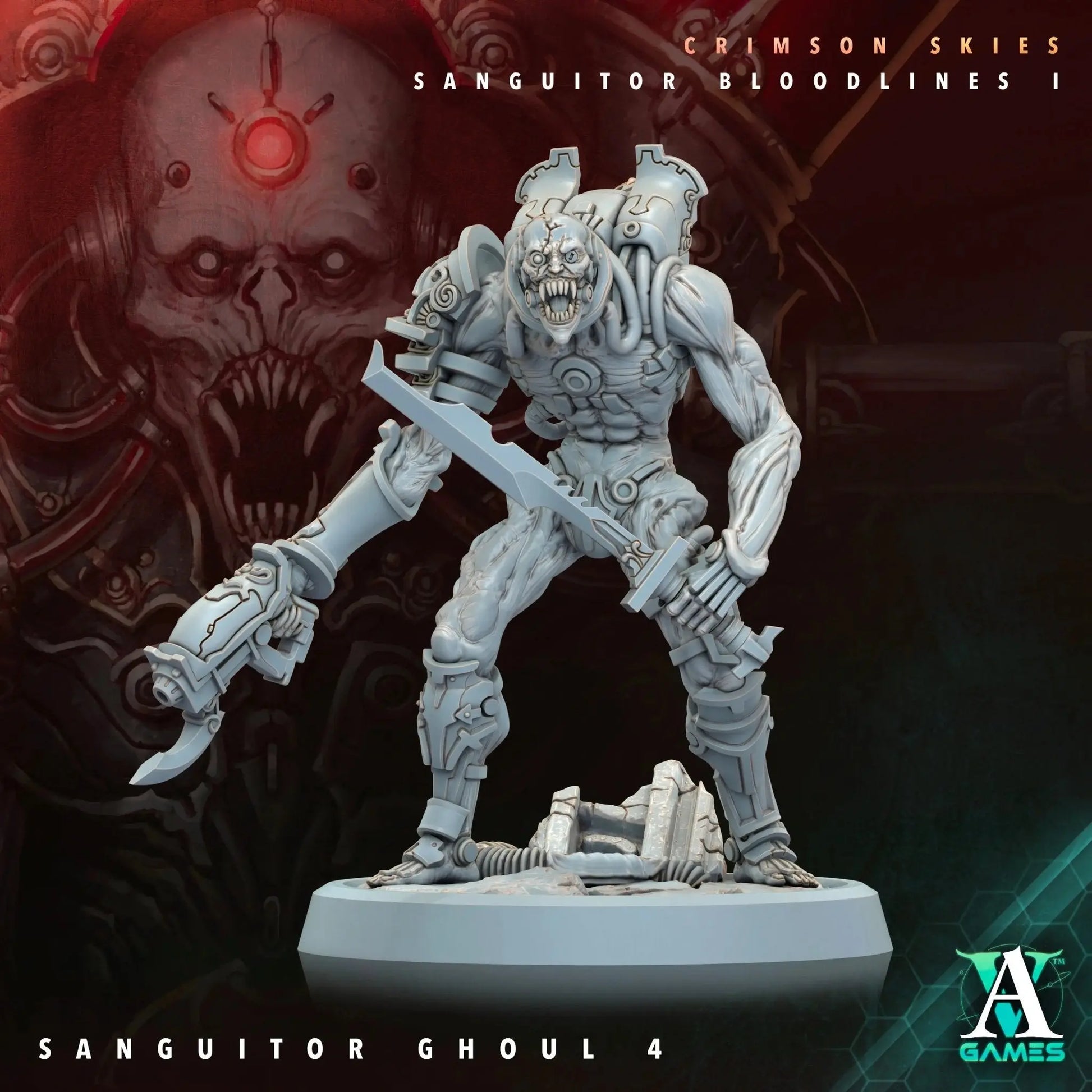 Sanguitor Bloodlords - Sanguitor Bloodlines - STL Bundle - Archvillain Games