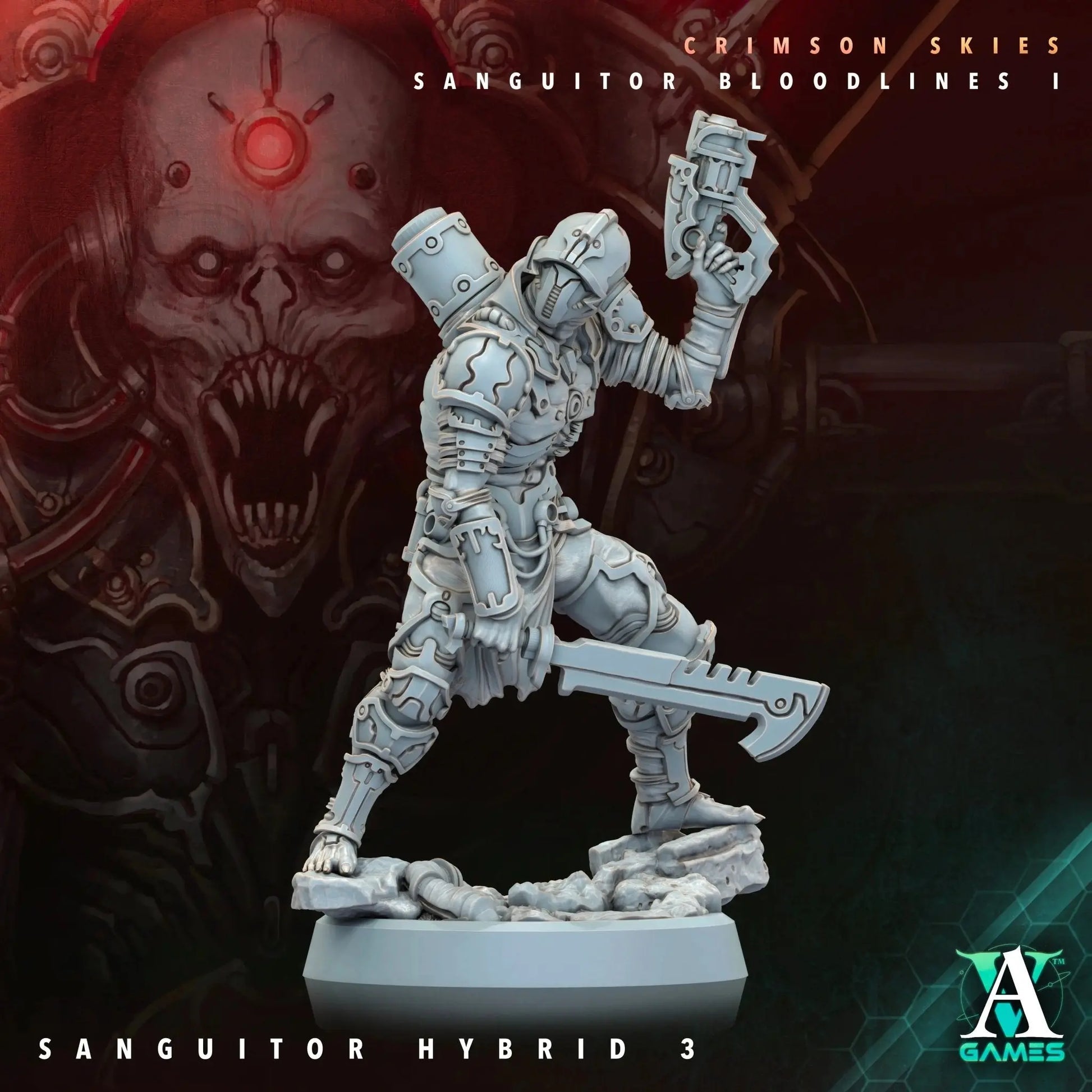 Sanguitor Bloodlords - Sanguitor Bloodlines - STL Bundle - Archvillain Games