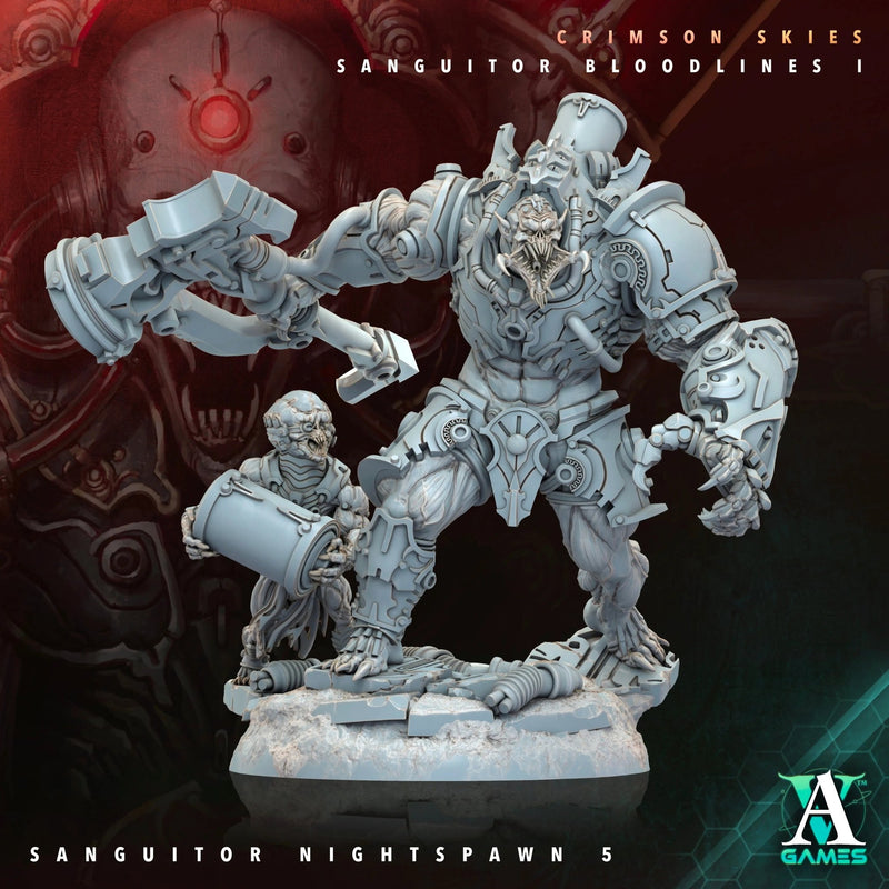Sanguitor Bloodlords - Sanguitor Bloodlines - STL Bundle - Archvillain Games