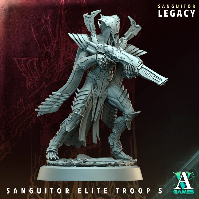 Sanguitor Bloodlords - Sanguitor Legacy STL Bundle - Archvillain Games