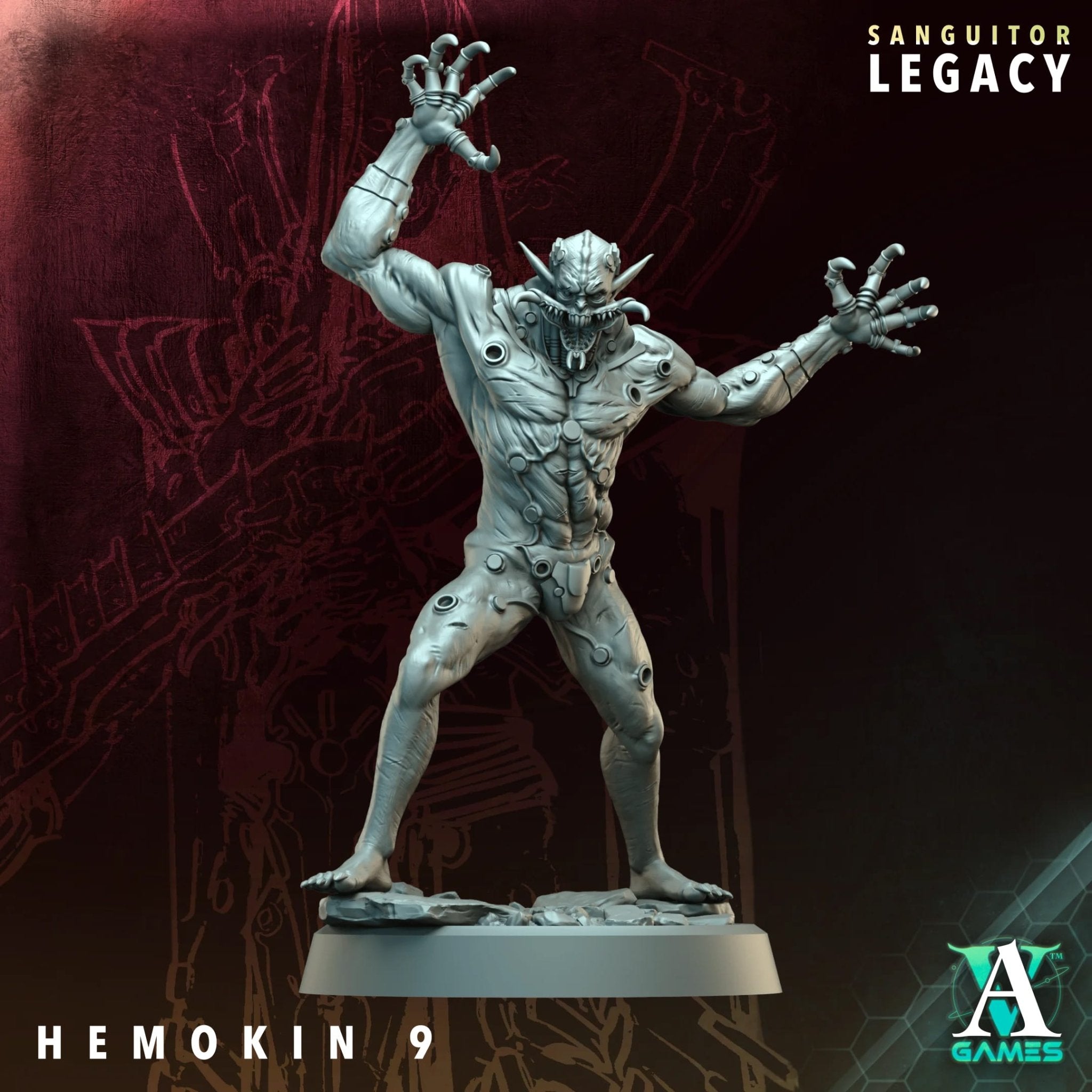 Sanguitor Bloodlords - Sanguitor Legacy STL Bundle - Archvillain Games