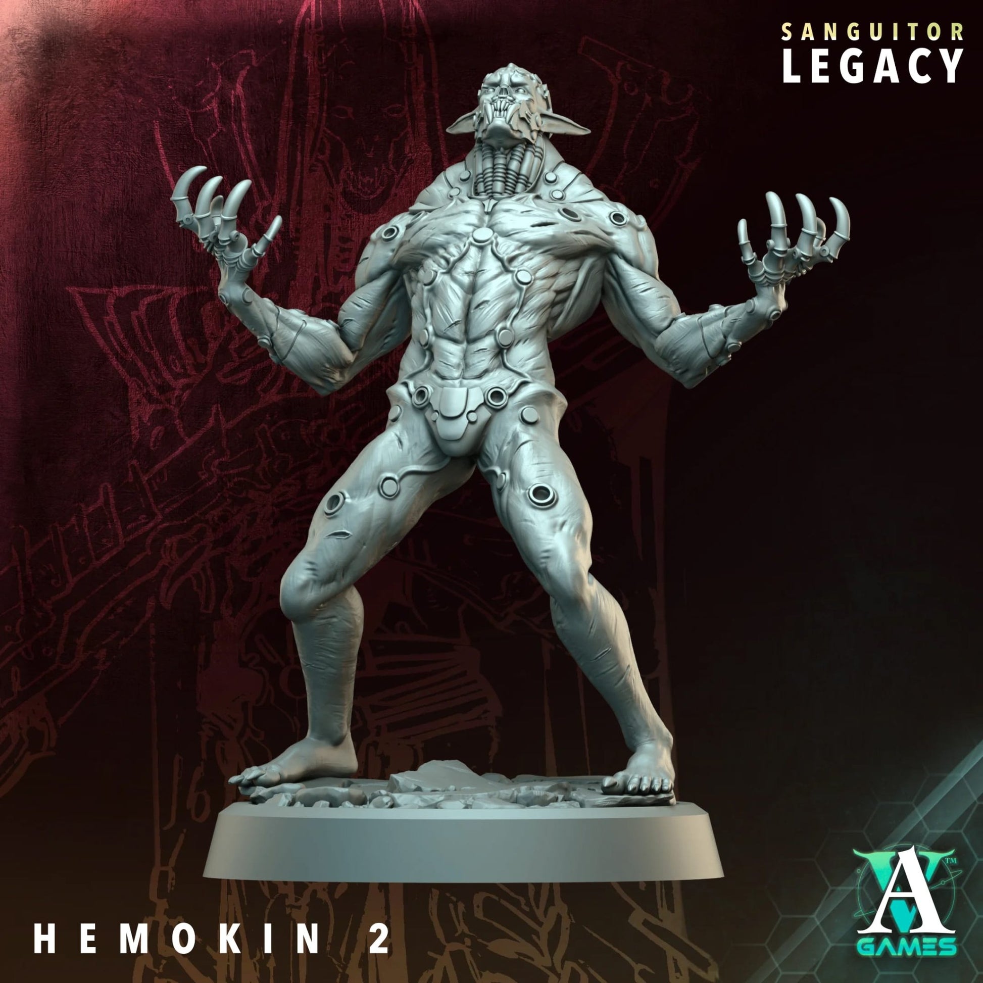 Sanguitor Bloodlords - Sanguitor Legacy STL Bundle - Archvillain Games