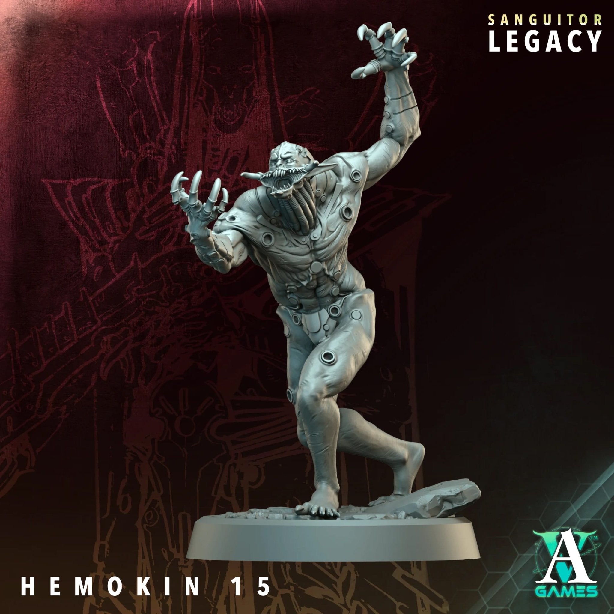 Sanguitor Bloodlords - Sanguitor Legacy STL Bundle - Archvillain Games