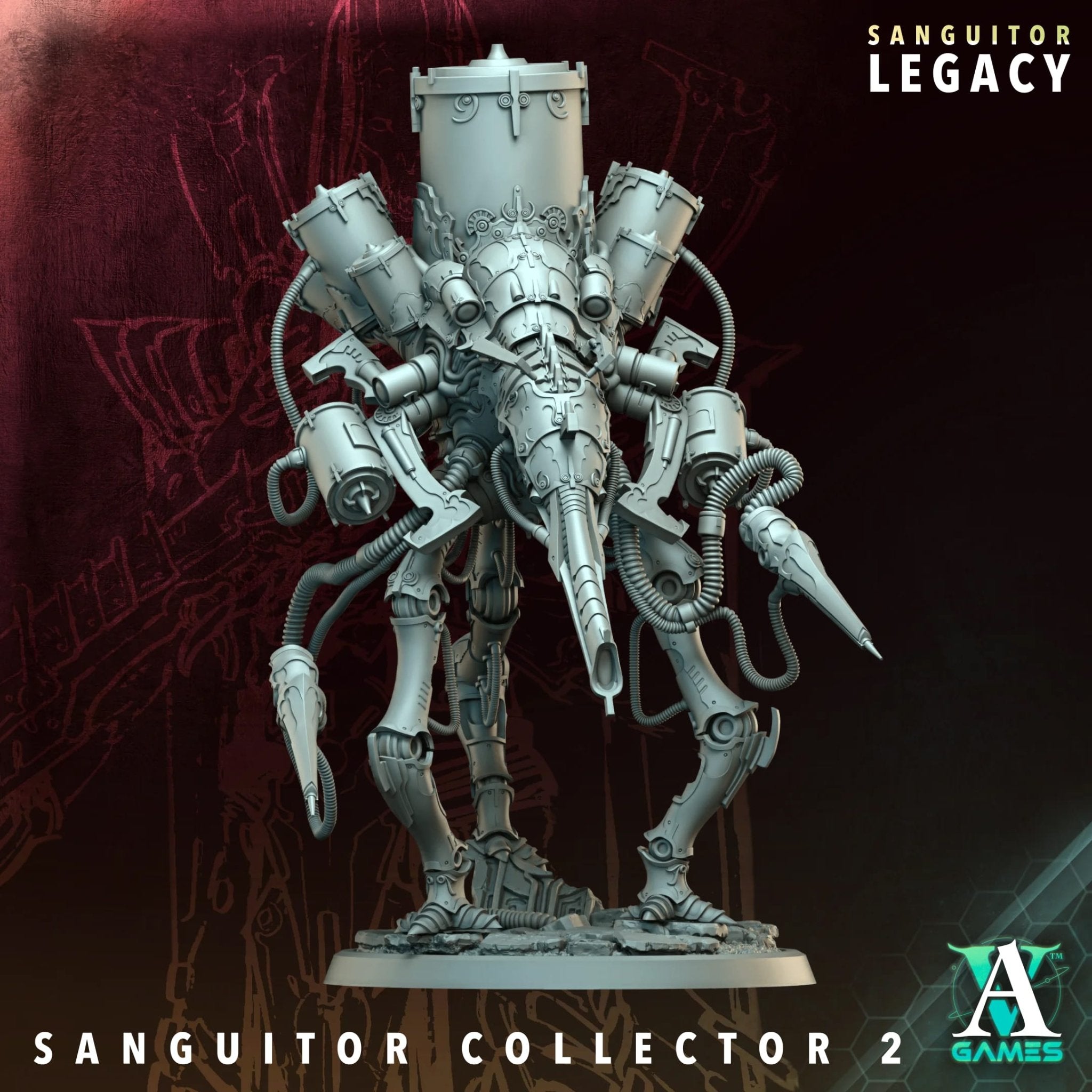 Sanguitor Bloodlords - Sanguitor Legacy STL Bundle - Archvillain Games