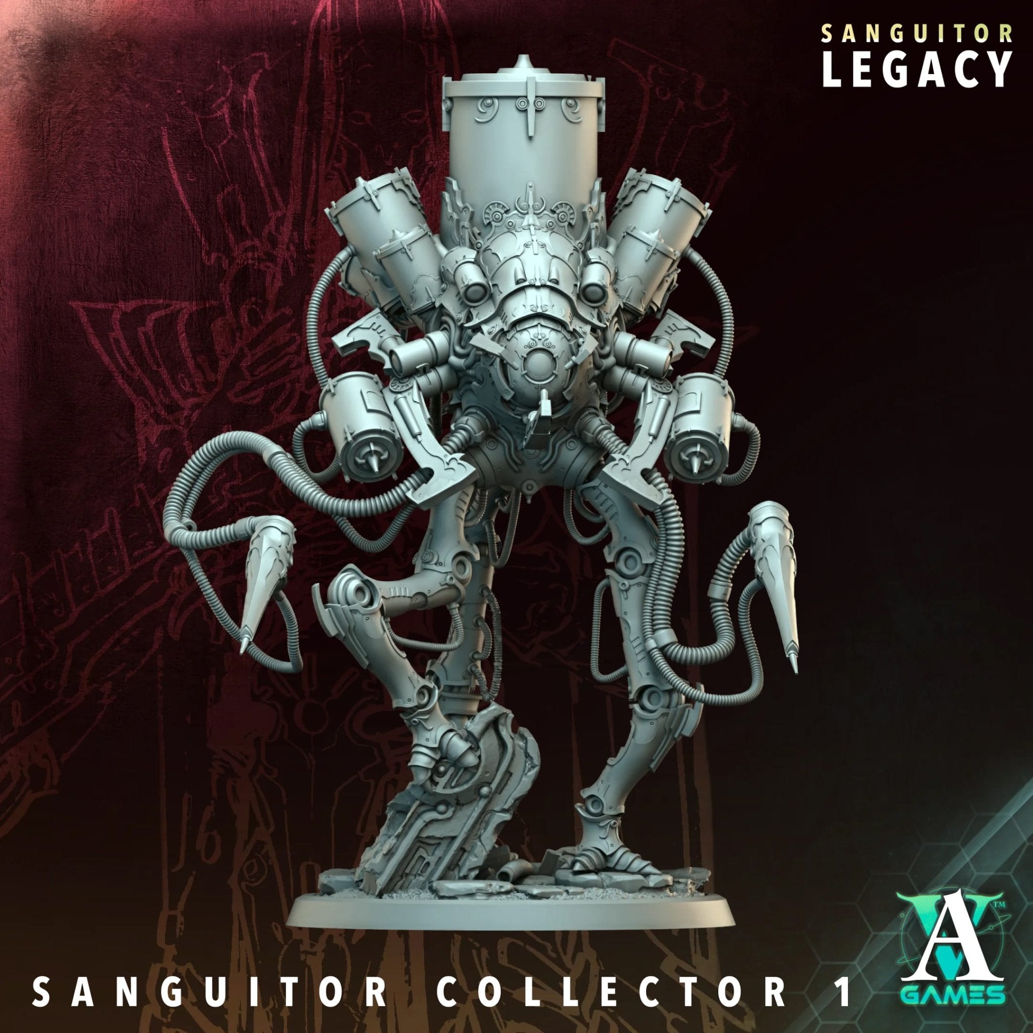 Sanguitor Bloodlords - Sanguitor Legacy STL Bundle - Archvillain Games