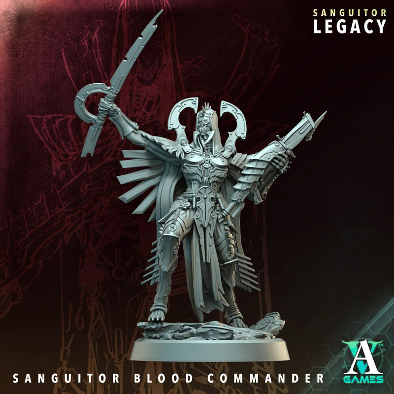 Sanguitor Bloodlords - Sanguitor Legacy STL Bundle - Archvillain Games