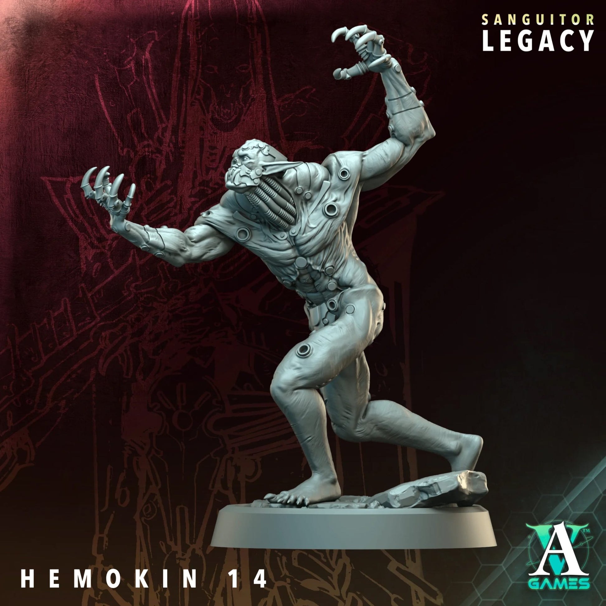 Sanguitor Bloodlords - Sanguitor Legacy STL Bundle - Archvillain Games