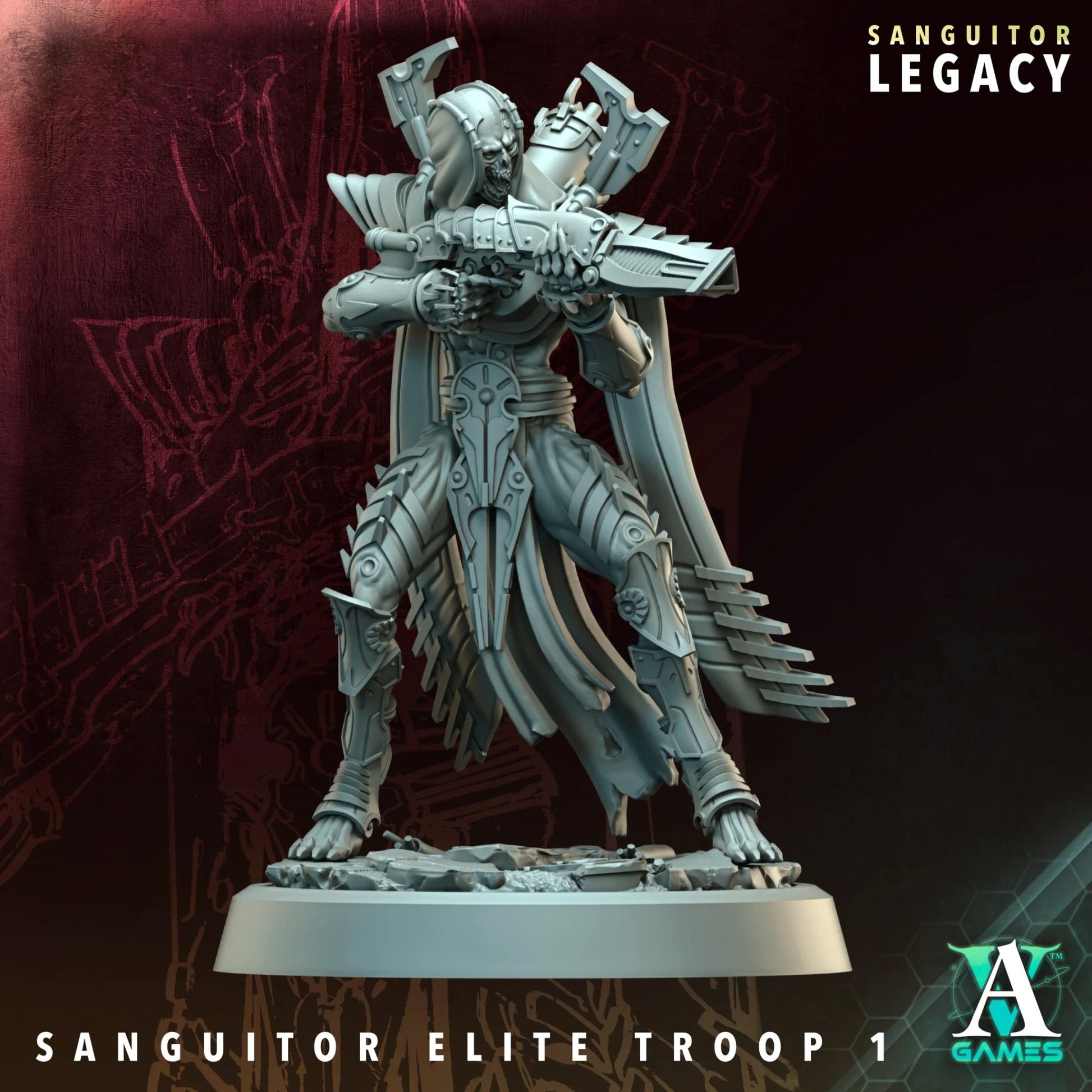Sanguitor Bloodlords - Sanguitor Legacy STL Bundle - Archvillain Games