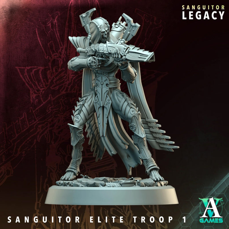 Sanguitor Bloodlords - Sanguitor Legacy STL Bundle - Archvillain Games