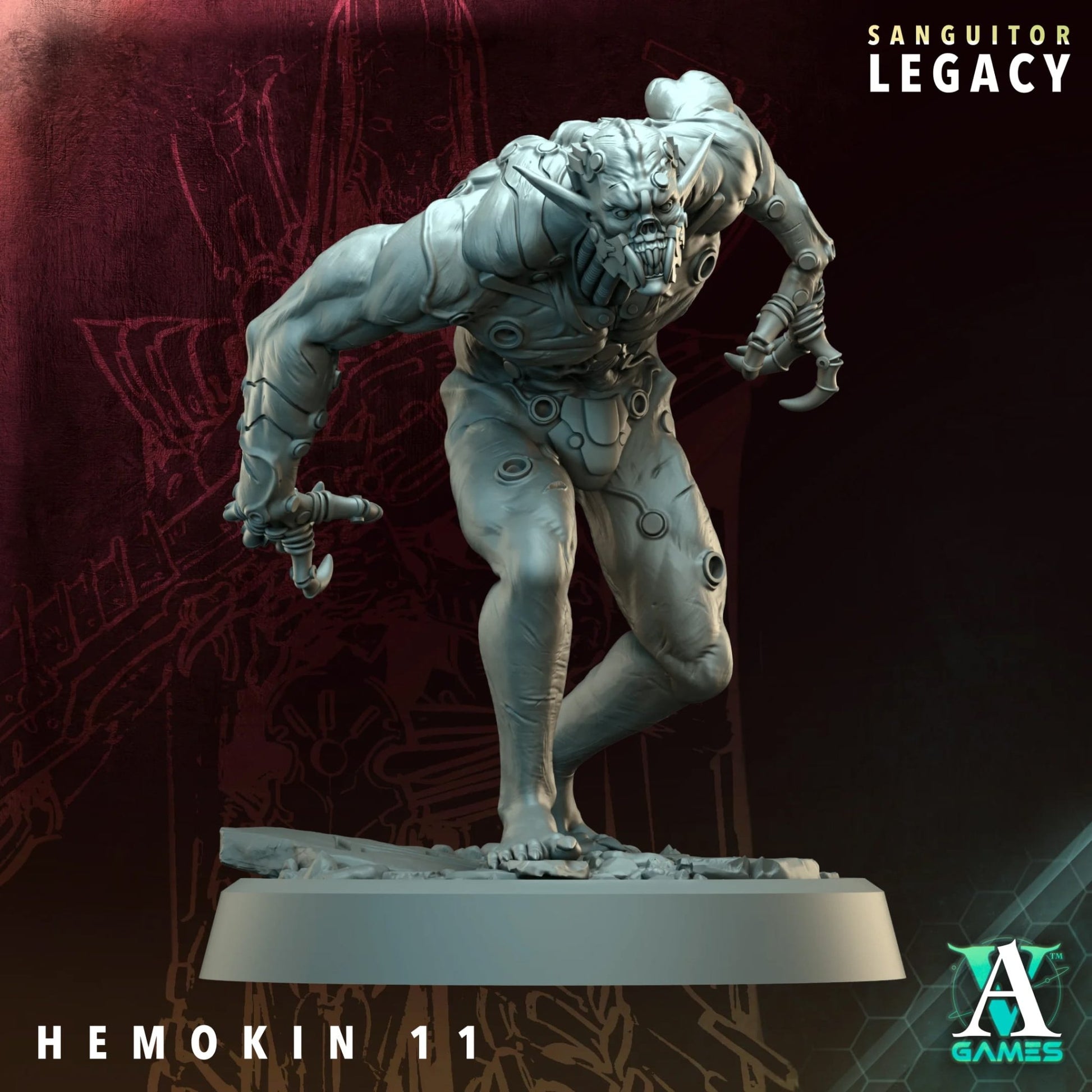 Sanguitor Bloodlords - Sanguitor Legacy STL Bundle - Archvillain Games
