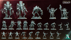 Sanguitor Bloodlords - Sanguitor Legacy STL Bundle - Archvillain Games