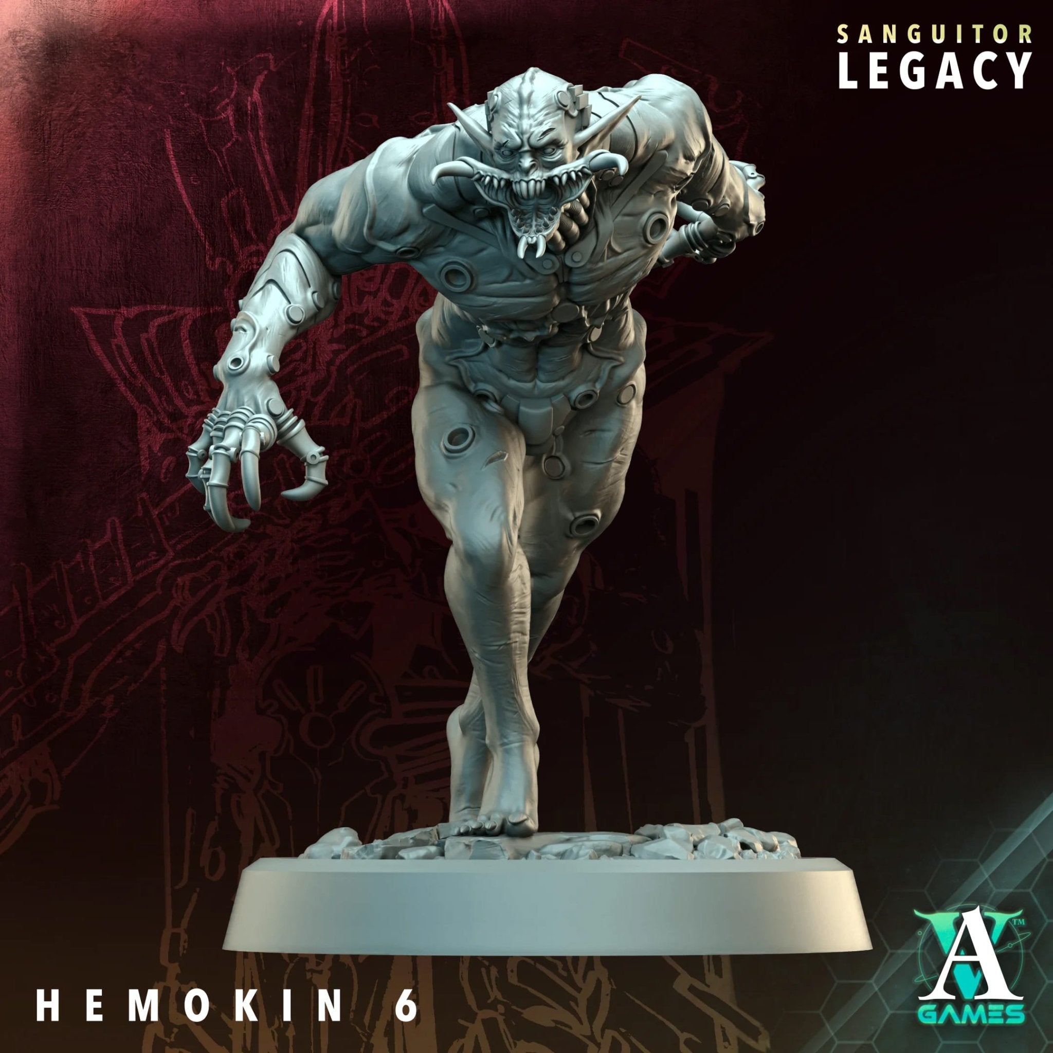 Sanguitor Bloodlords - Sanguitor Legacy STL Bundle - Archvillain Games