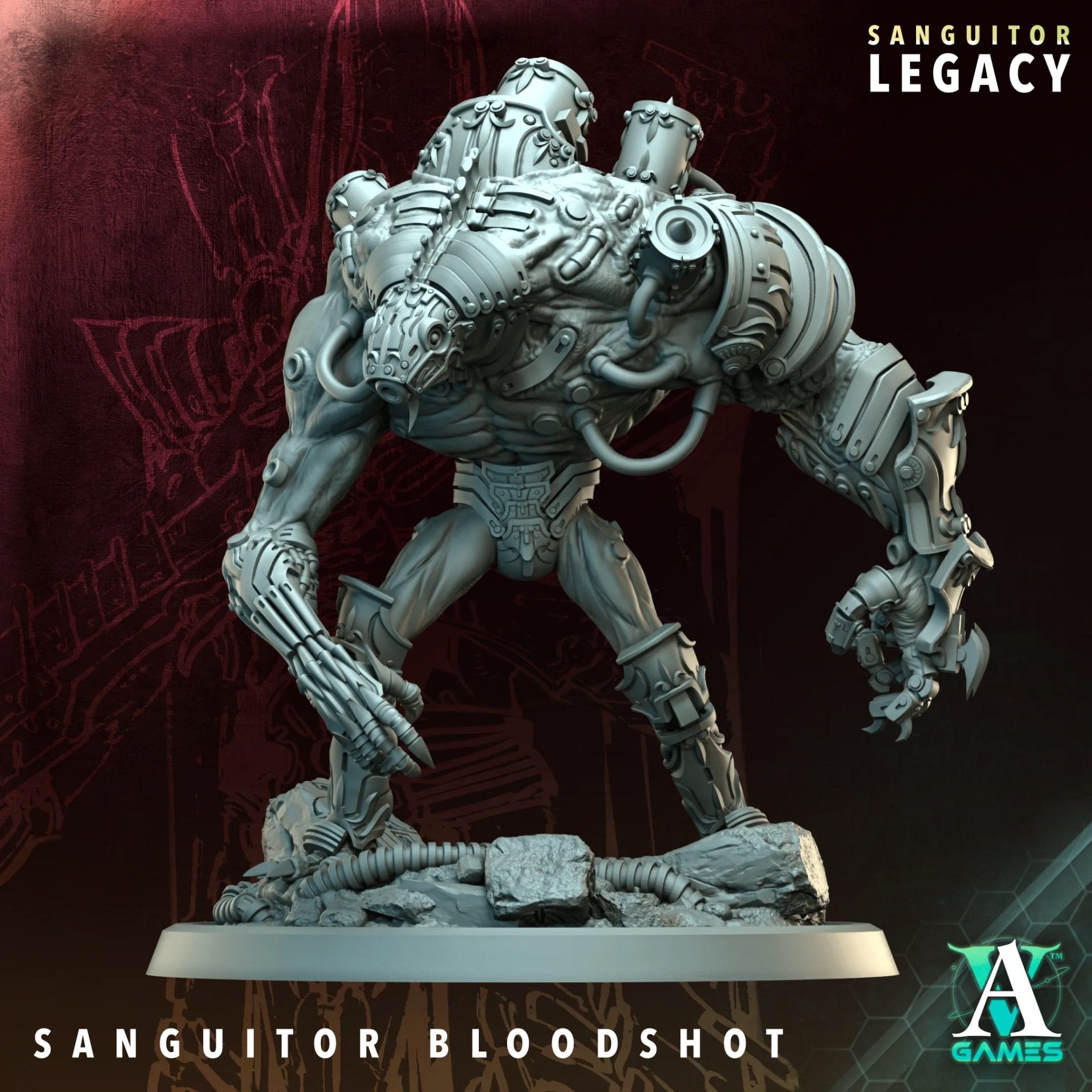 Sanguitor Bloodlords - Sanguitor Legacy STL Bundle - Archvillain Games