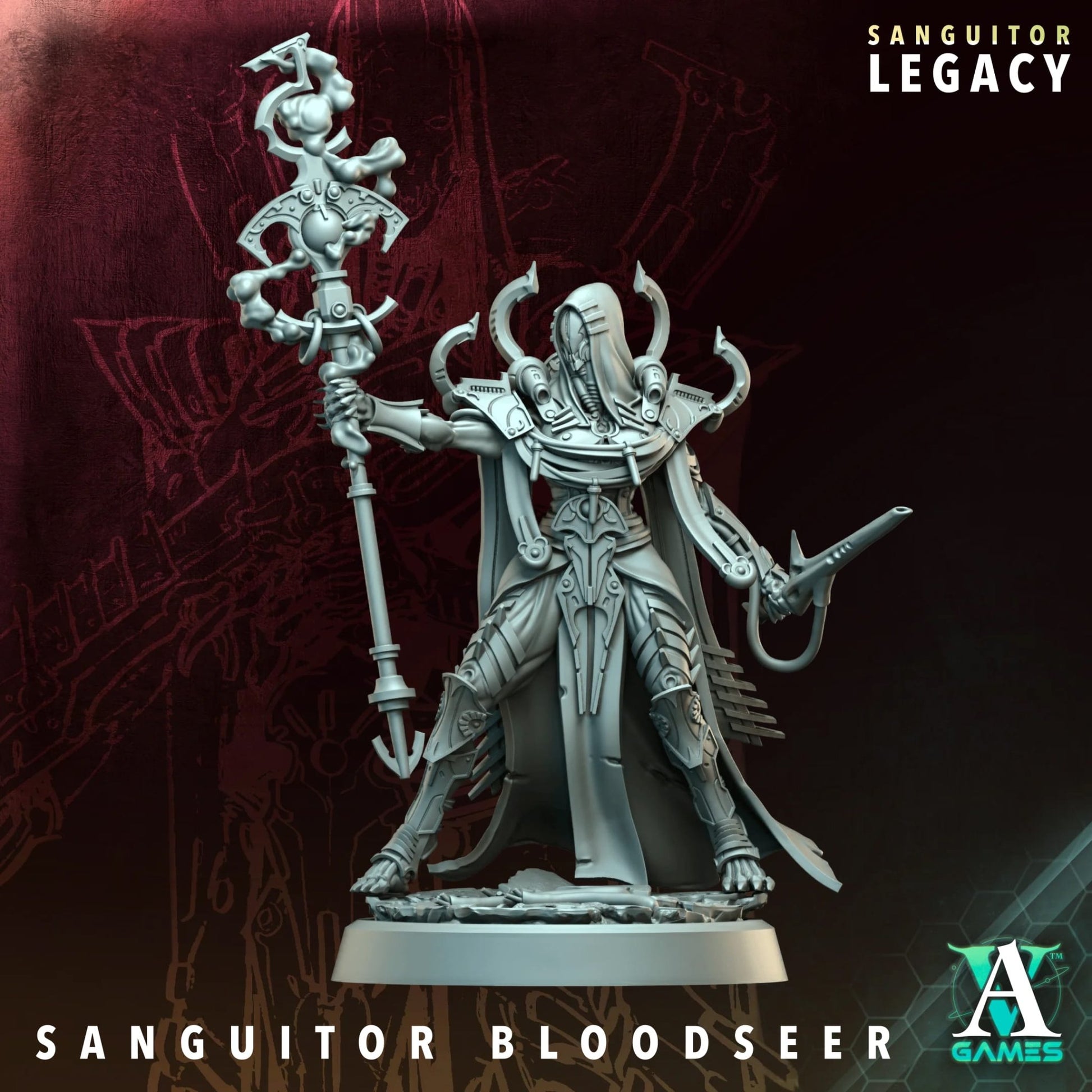 Sanguitor Bloodlords - Sanguitor Legacy STL Bundle - Archvillain Games