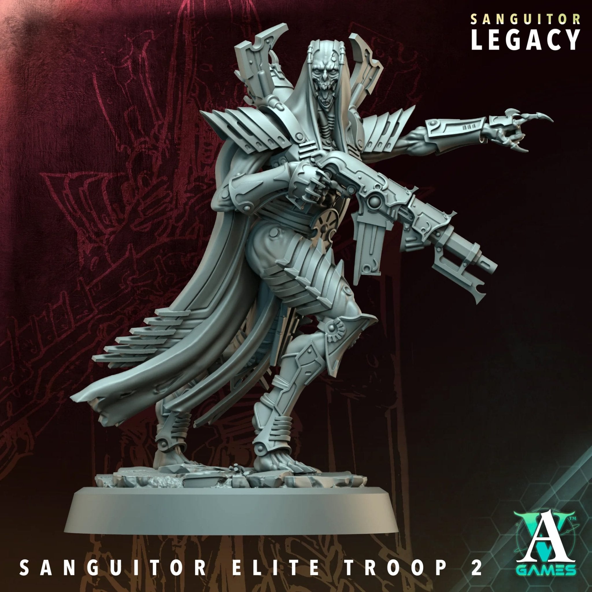 Sanguitor Bloodlords - Sanguitor Legacy STL Bundle - Archvillain Games