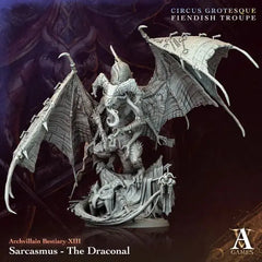 Sarcasmus - The Draconal - STL - Archvillain Games