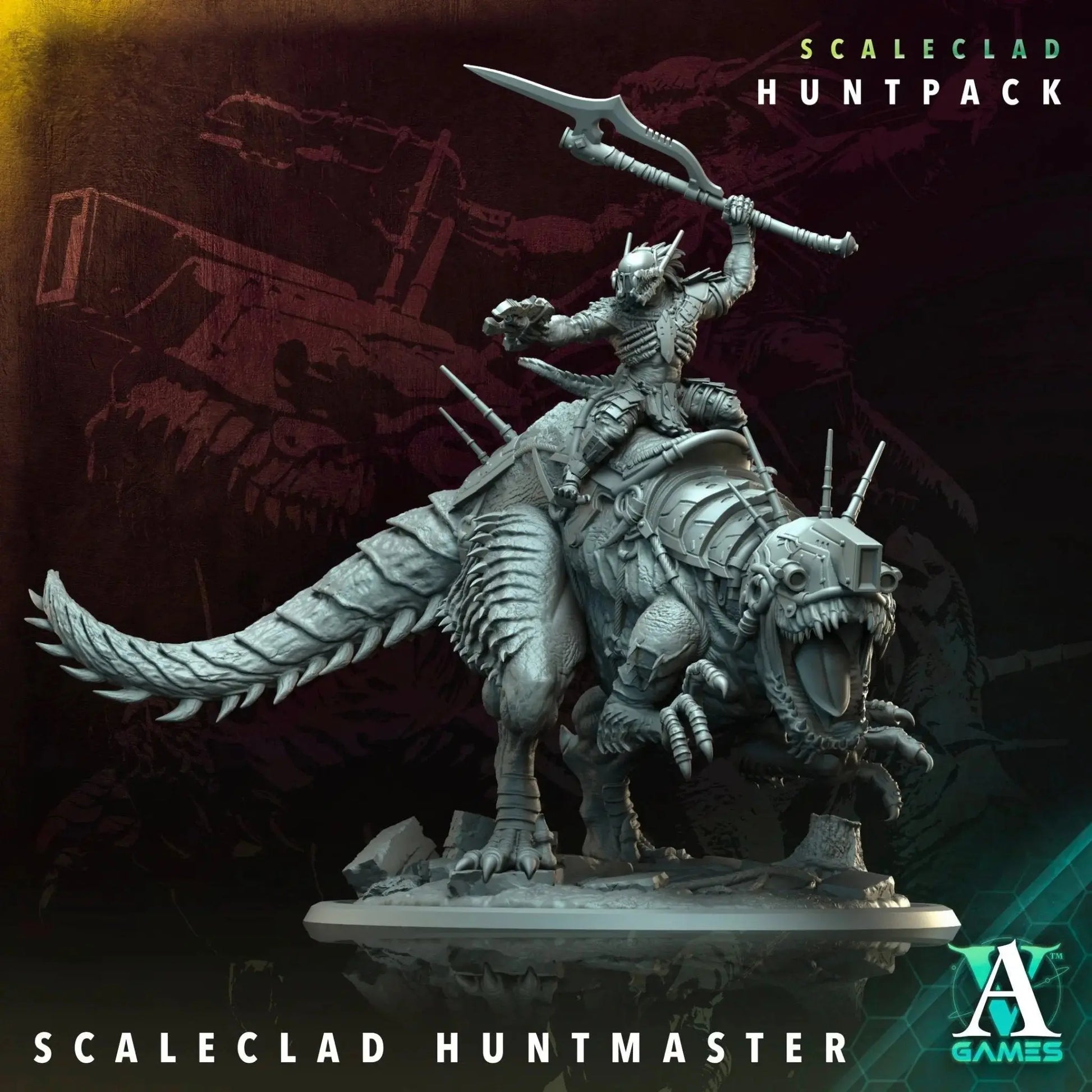 Saurian Huntlords - STL Bundle - Archvillain Games