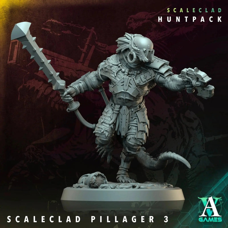 Saurian Huntlords - STL Bundle - Archvillain Games