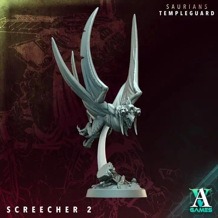 Saurian Huntlords - Templeguard - STL Bundle - Archvillain Games