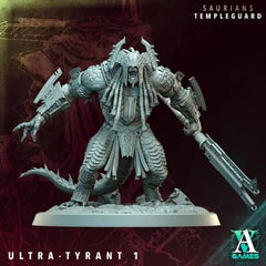Saurian Huntlords - Templeguard - STL Bundle - Archvillain Games