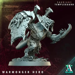Saurian Huntlords - Templeguard - STL Bundle - Archvillain Games