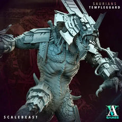 Saurian Huntlords - Templeguard - STL Bundle - Archvillain Games