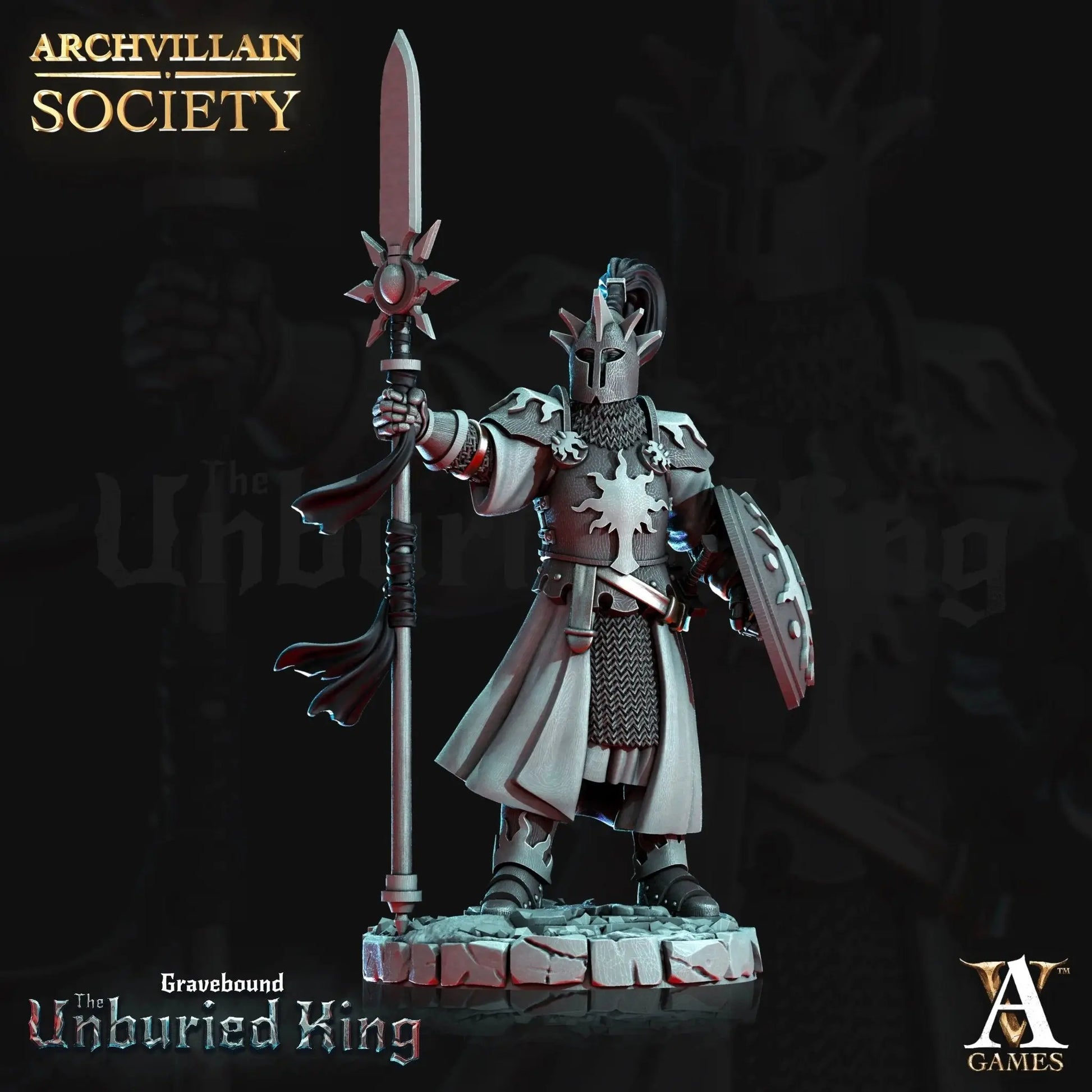 Sir Declinse - STL - Archvillain Games