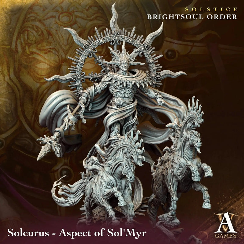 Solstice - Brightsoul Order - STL Bundle - Archvillain Games