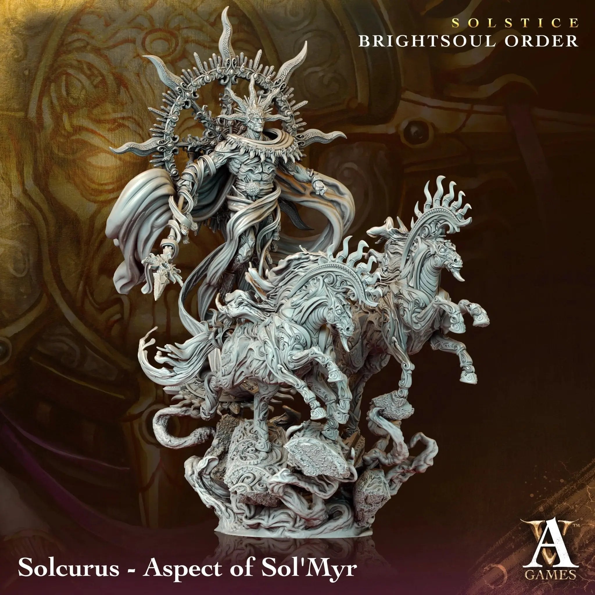 Solstice - Brightsoul Order - STL Bundle - Archvillain Games