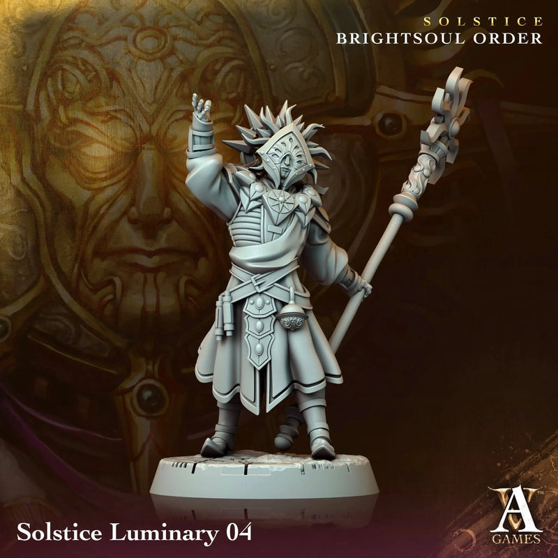 Solstice - Brightsoul Order - STL Bundle - Archvillain Games