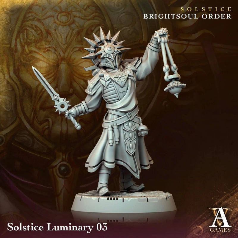 Solstice - Brightsoul Order - STL Bundle - Archvillain Games