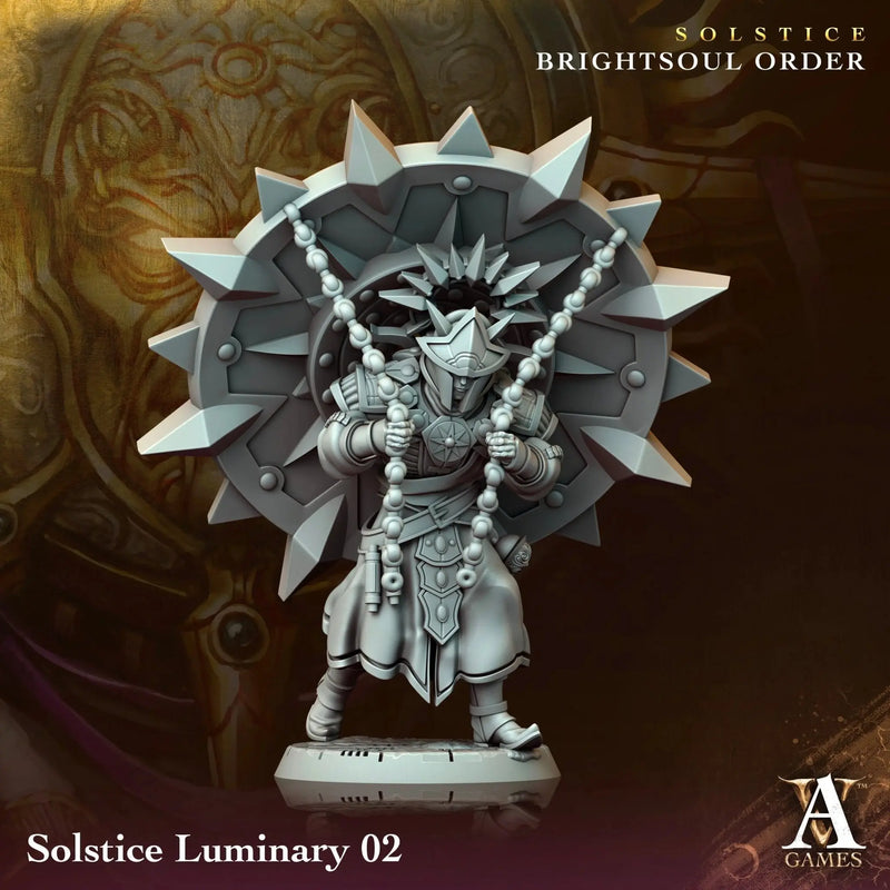 Solstice - Brightsoul Order - STL Bundle - Archvillain Games