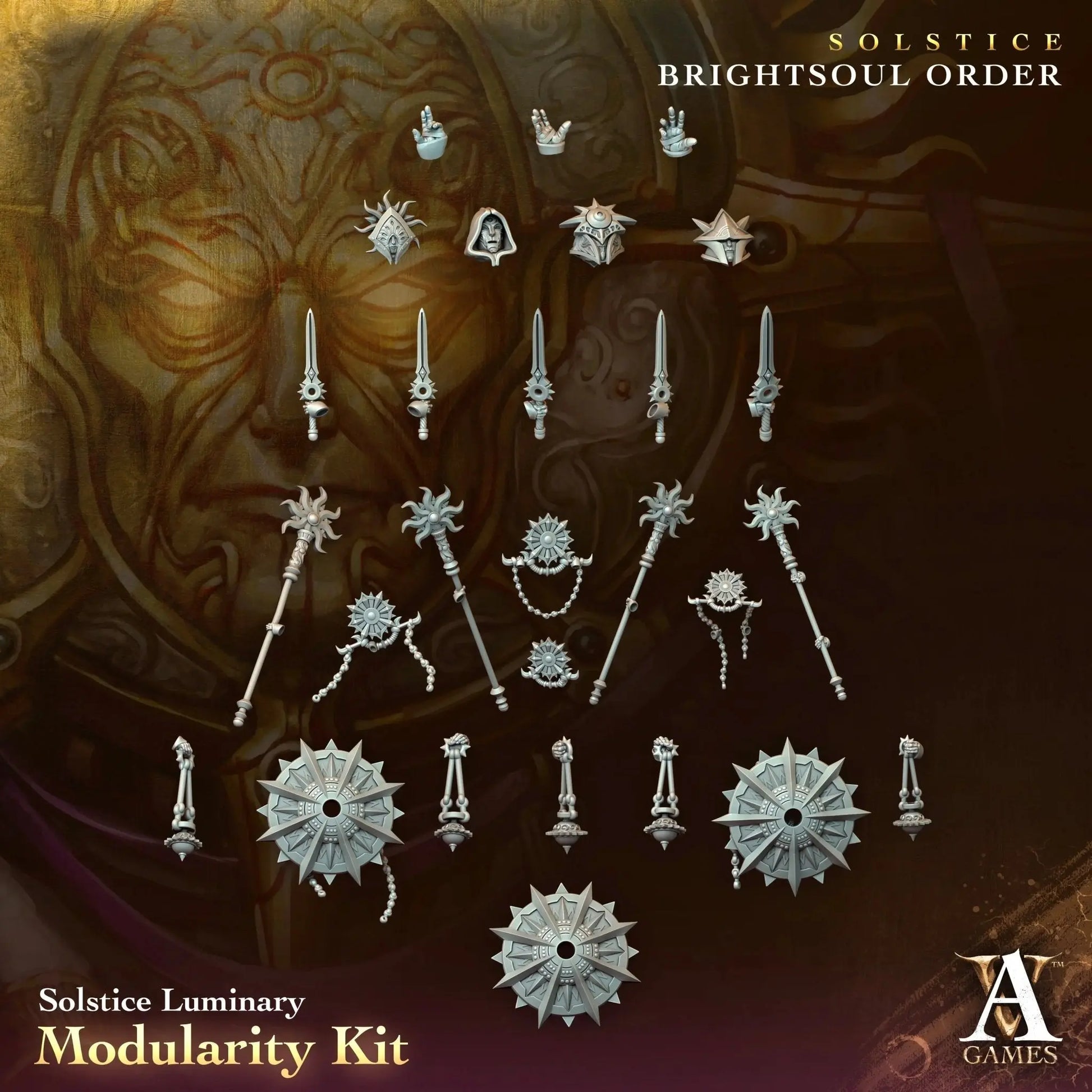 Solstice - Brightsoul Order - STL Bundle - Archvillain Games