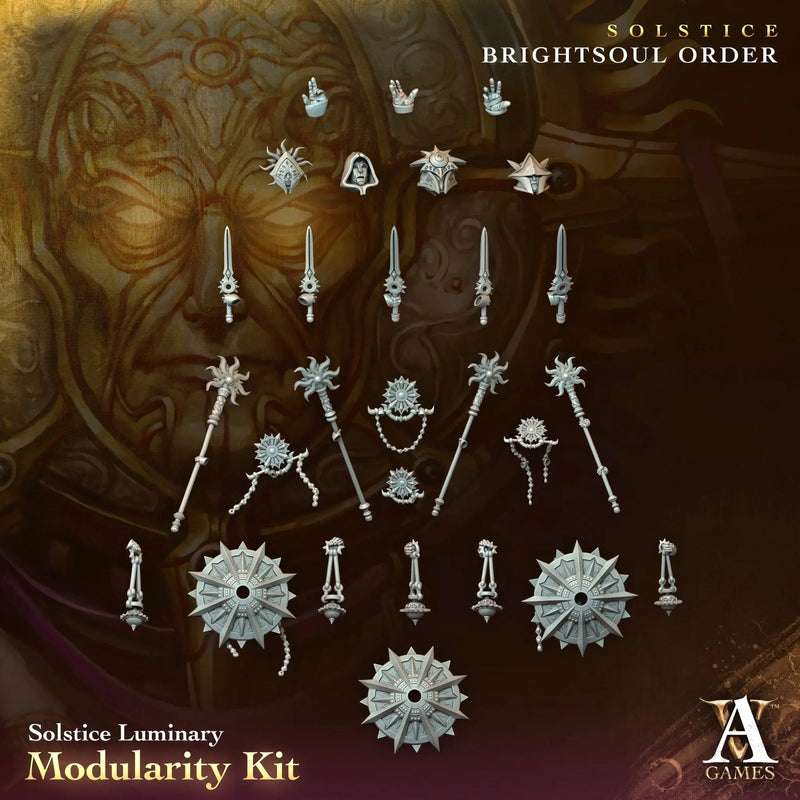 Solstice - Brightsoul Order - STL Bundle - Archvillain Games