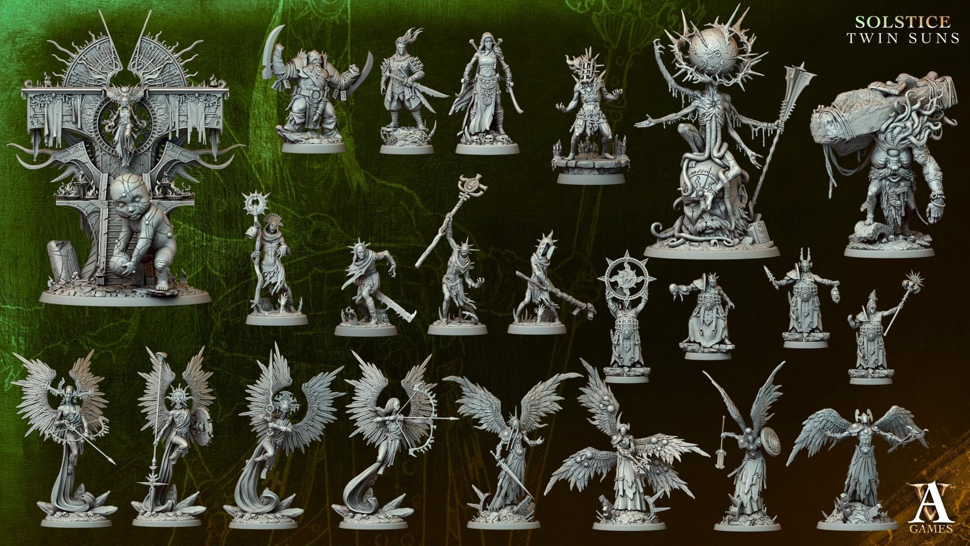 Solstice - Twin Suns STL Bundle - Archvillain Games
