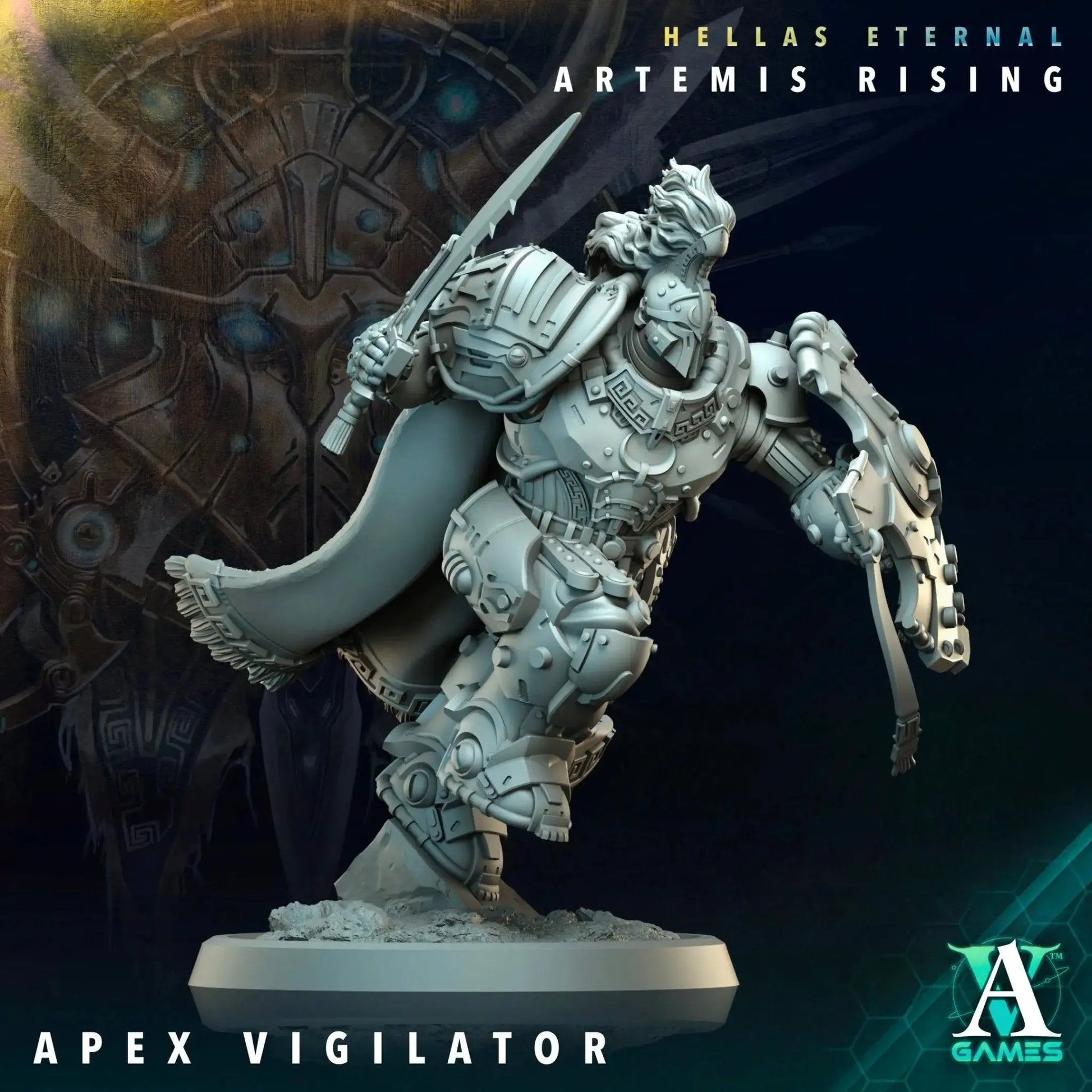Sons of Hellas - Artemis Rising - STL Bundle - Archvillain Games
