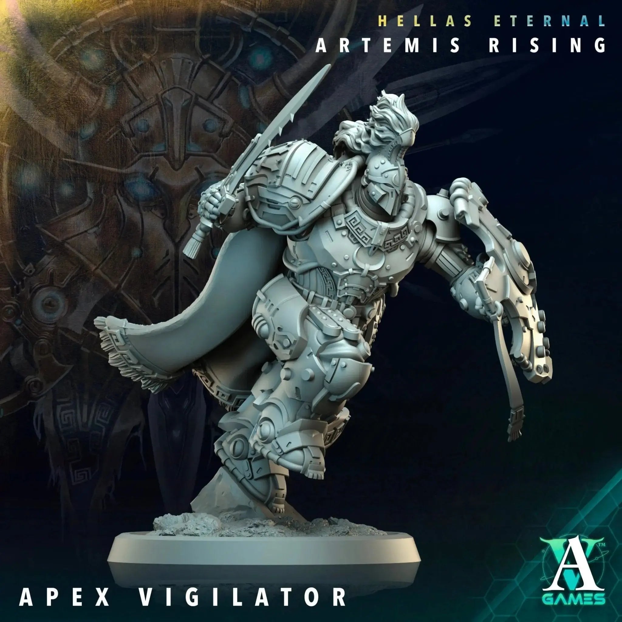 Sons of Hellas - Artemis Rising - STL Bundle - Archvillain Games