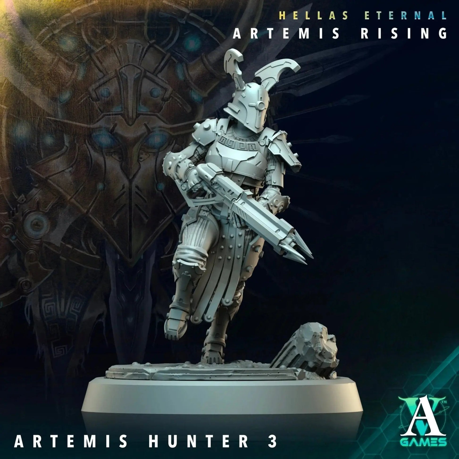 Sons of Hellas - Artemis Rising - STL Bundle - Archvillain Games