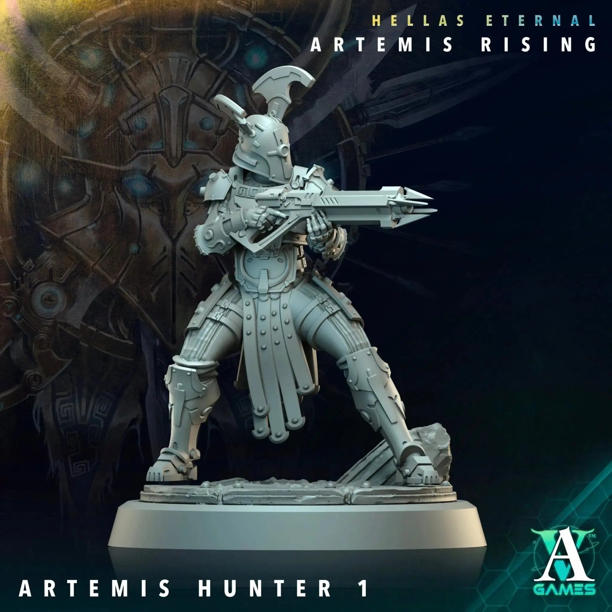 Sons of Hellas - Artemis Rising - STL Bundle - Archvillain Games
