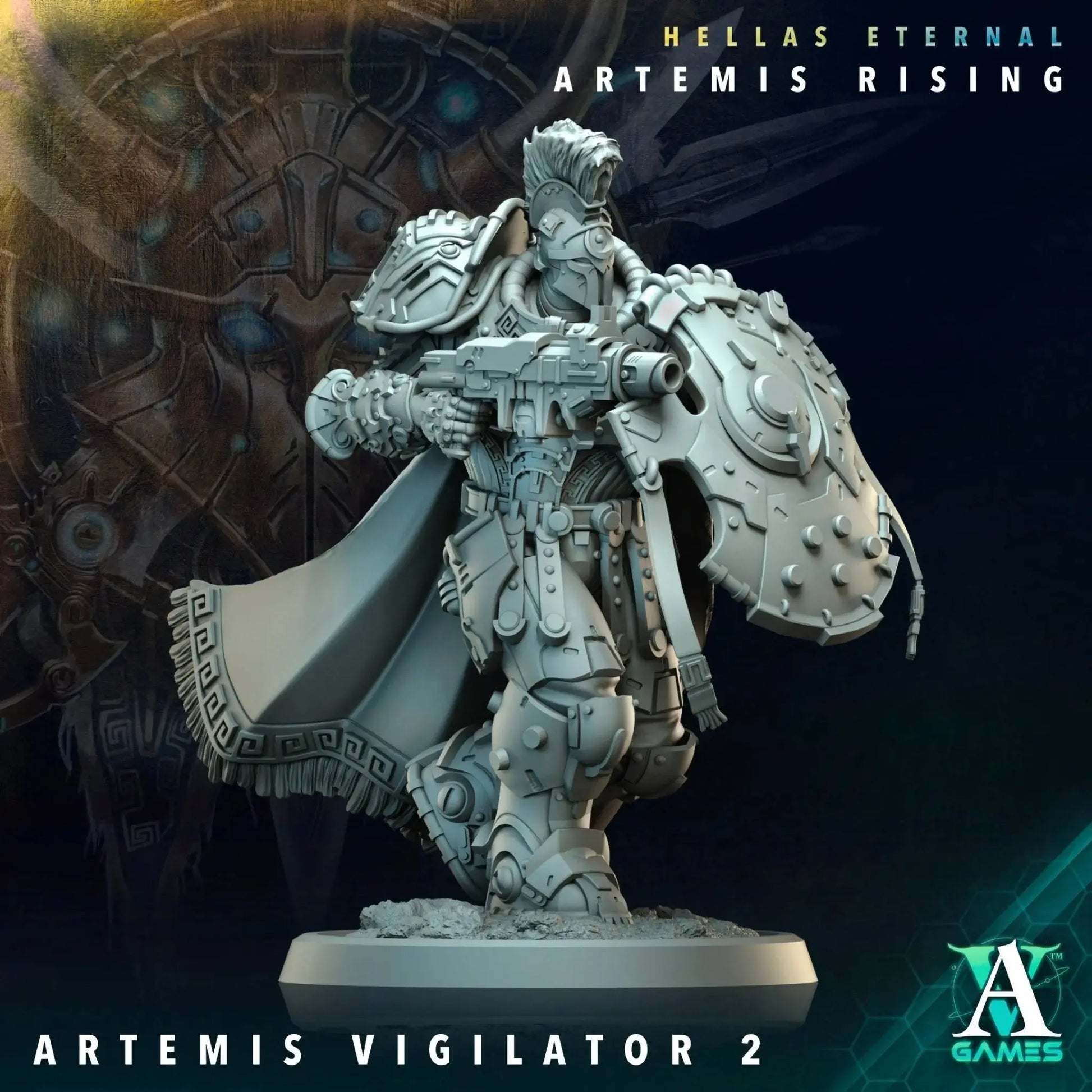 Sons of Hellas - Artemis Rising - STL Bundle - Archvillain Games
